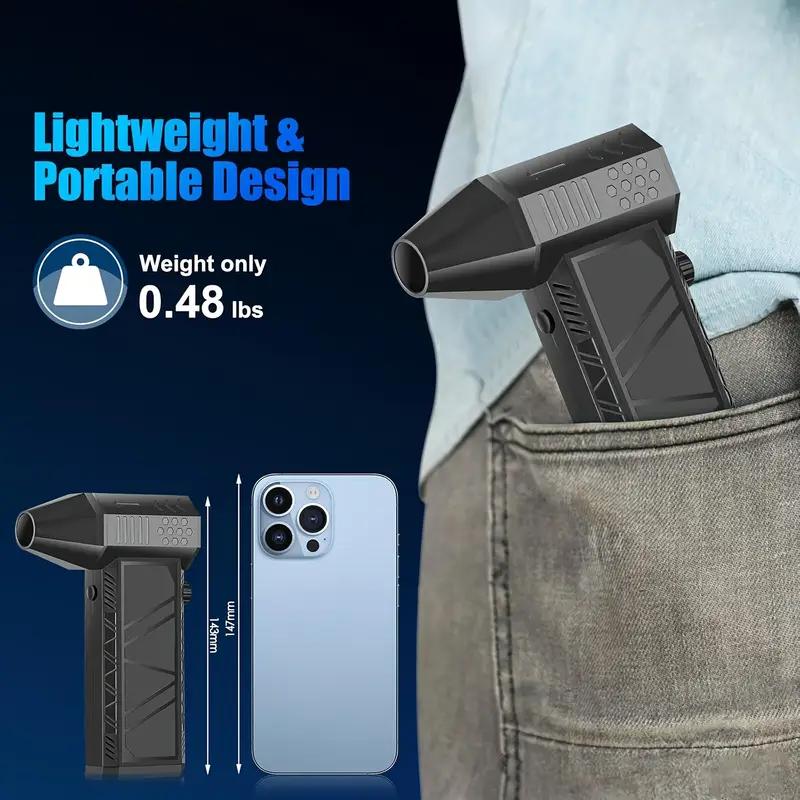 130000RPM Mini Turbo Jet Fan Electric Air Duster Adjustable wind speed