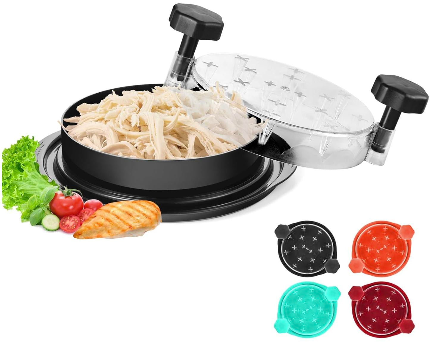 Chicken Shredder Tool Twist Large: Visible Meat Shredder Tool , Chicken Breast Shredder, Chicken Grinders