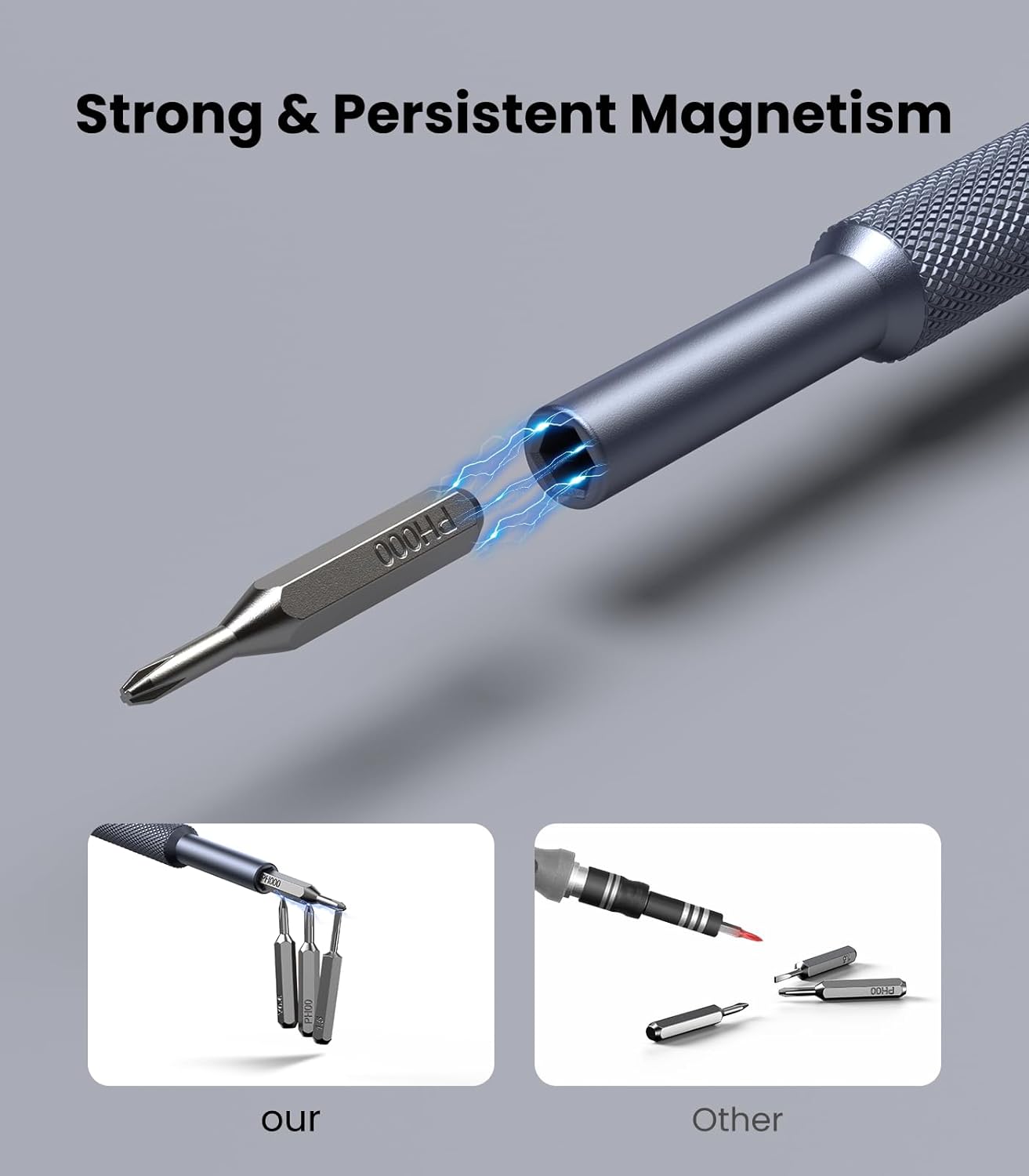 25-in-1 Small Precision Screwdriver Set, Professional Magnetic Mini Repair Tool Kit