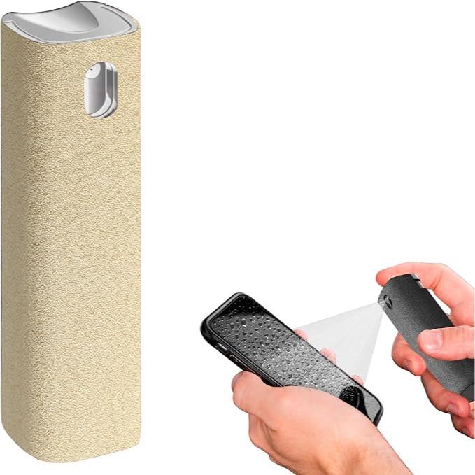 Car Screen Cleaner, 3 In 1 Fingerprint Proof Screen Mist Cleaner, Spray Wipe Cleaner, Suitable for All Phones, Computer, Laptop, Tablet and Car Screen, Men Gifts, Car Accessories