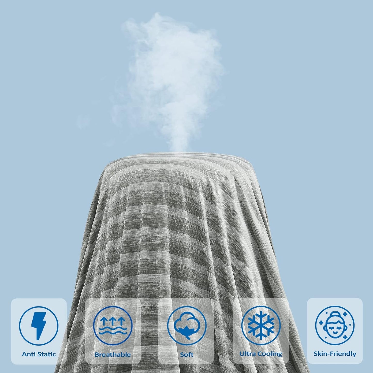 Summer Cooling Blanket with Arc-Chill Cool Fiber