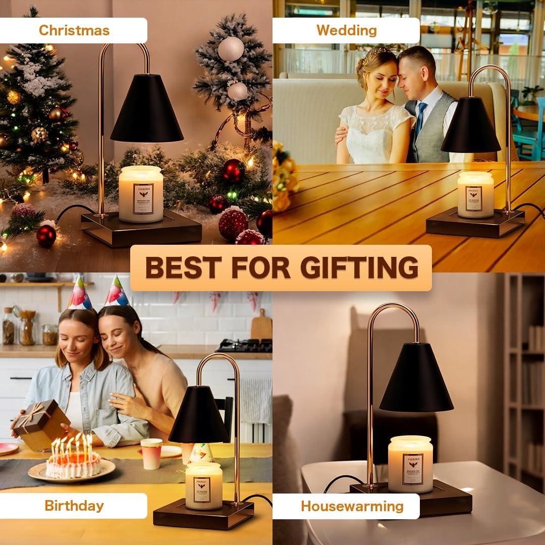 Dimmable Electric Candle Warmer Lamp