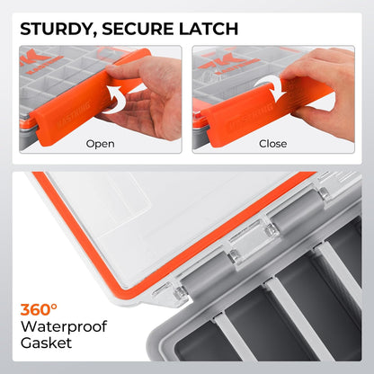 Waterproof Fishing Tackle Box