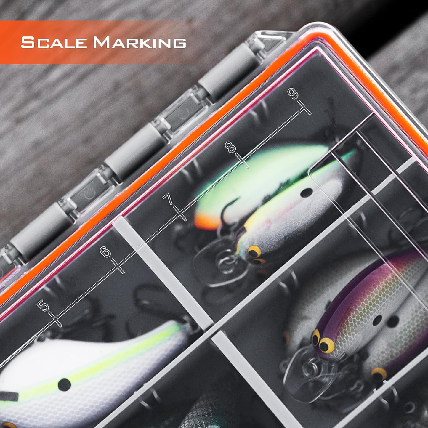 Waterproof Fishing Tackle Box