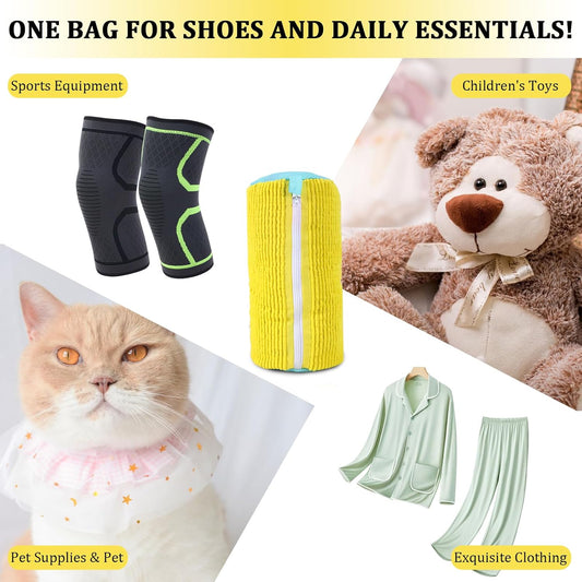 Shoe Washing Machine Bag This Washing Machine Shoe Bag Can Be Cleaned 360° Around Reusable and Durable Laundry Shoe Bag Side Zipper, Suitable for Washing Machine and Dryer