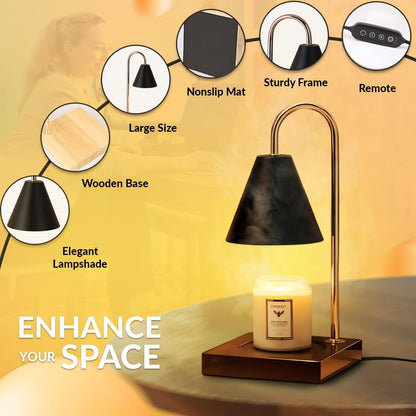 Dimmable Electric Candle Warmer Lamp